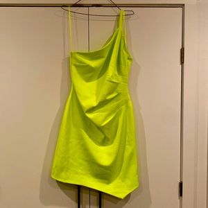 MILLY neon cocktail dress with tags